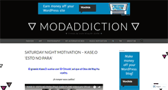 Desktop Screenshot of modaddiction.net